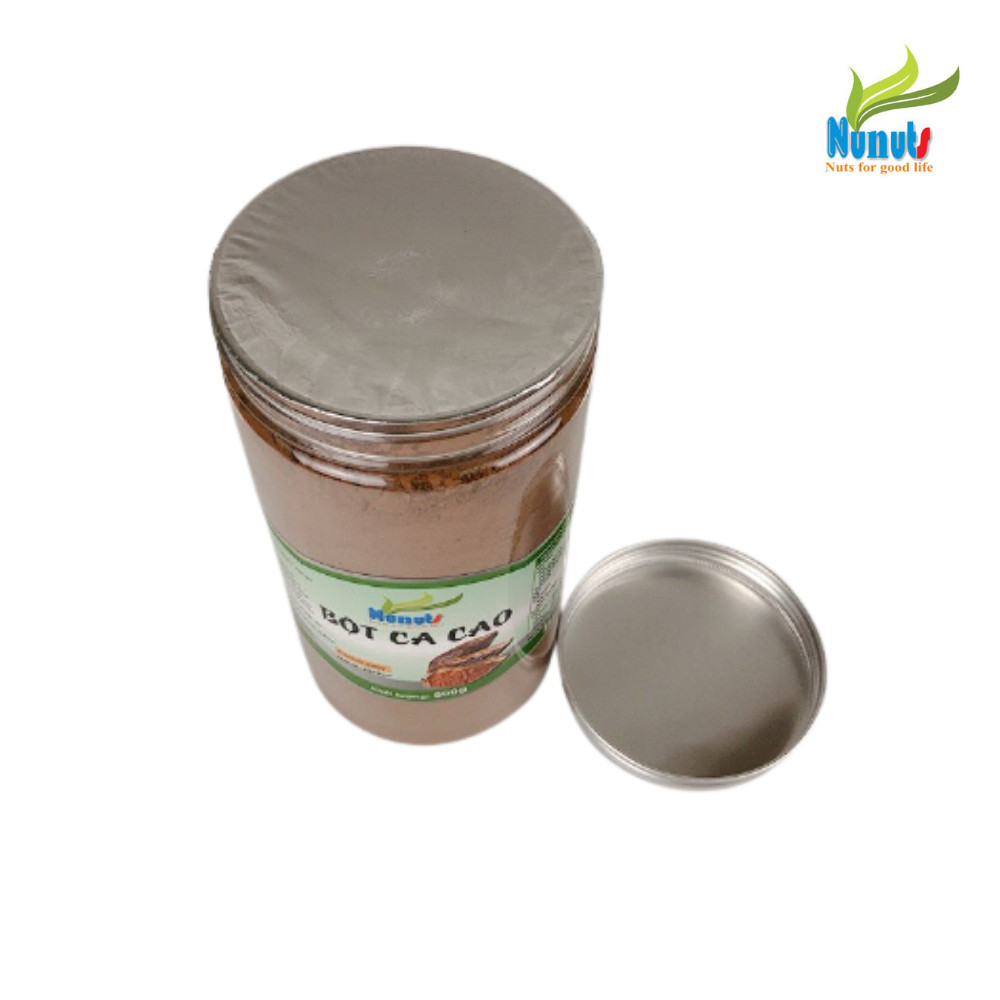 Combo 2 hũ bột cacao nguyên chất 100% Nunuts