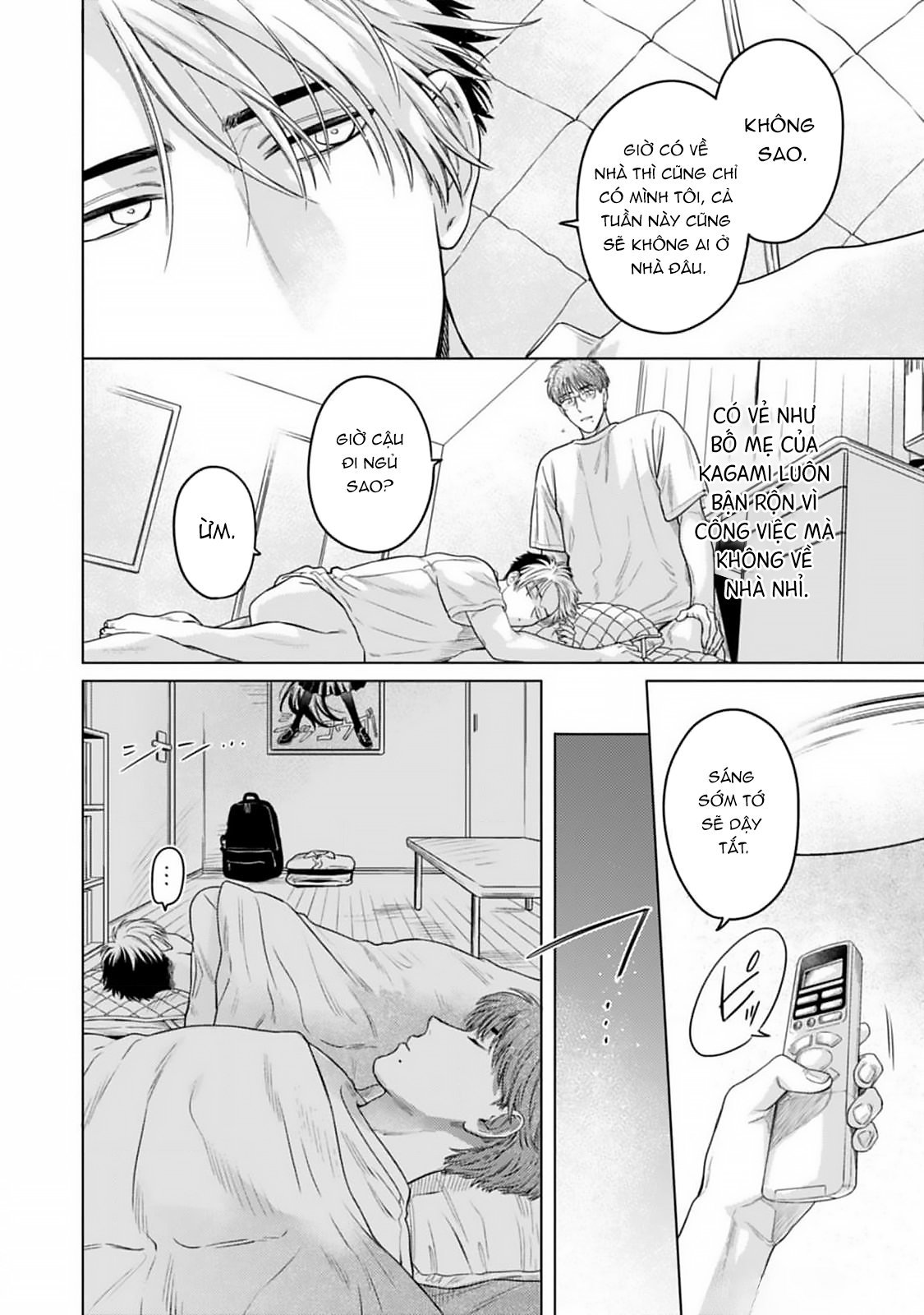 kagami cô đơn muốn được nuông chiều chapter 4 12