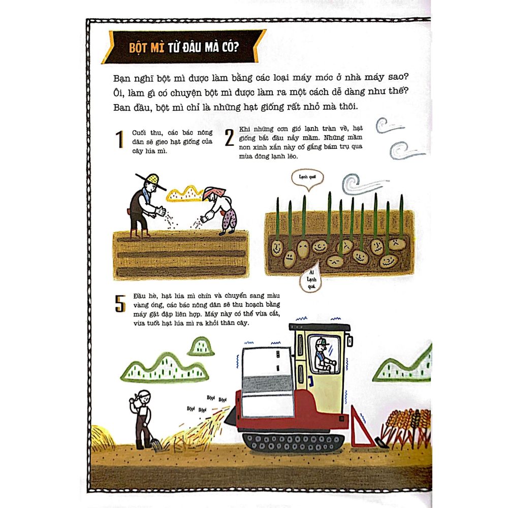 Sách Vừa mềm vừa dẻo - Bé ơi, đừng ăn nhiều bột mì!