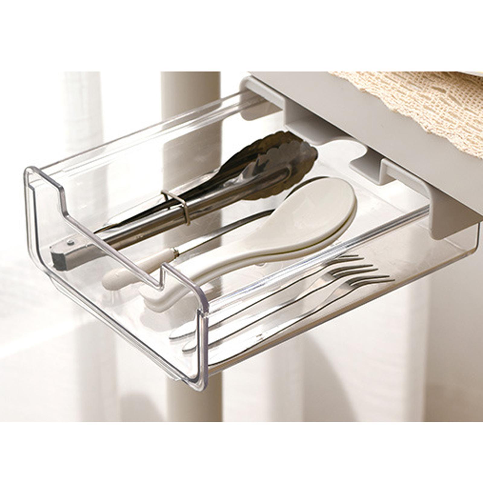 Drawer Type Storage Box Slide Out Drawer Box Small for Storage Home