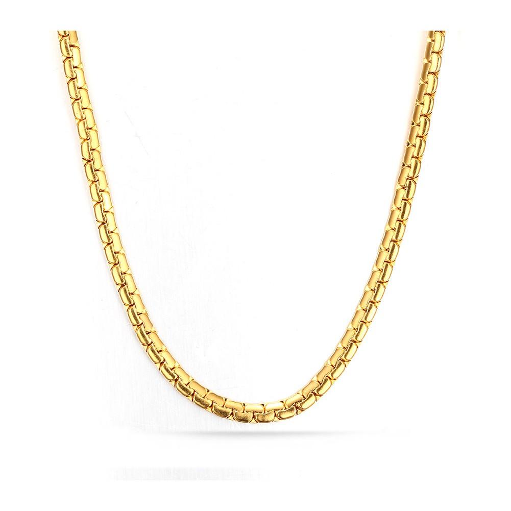 Dùng tắm rửa- Không đen) Dây Kiểu Mảnh Dập Bản 5MM Titanium Cao Cấp- Dùng lâu dài tắm rửa thoải mái không kiêng nước