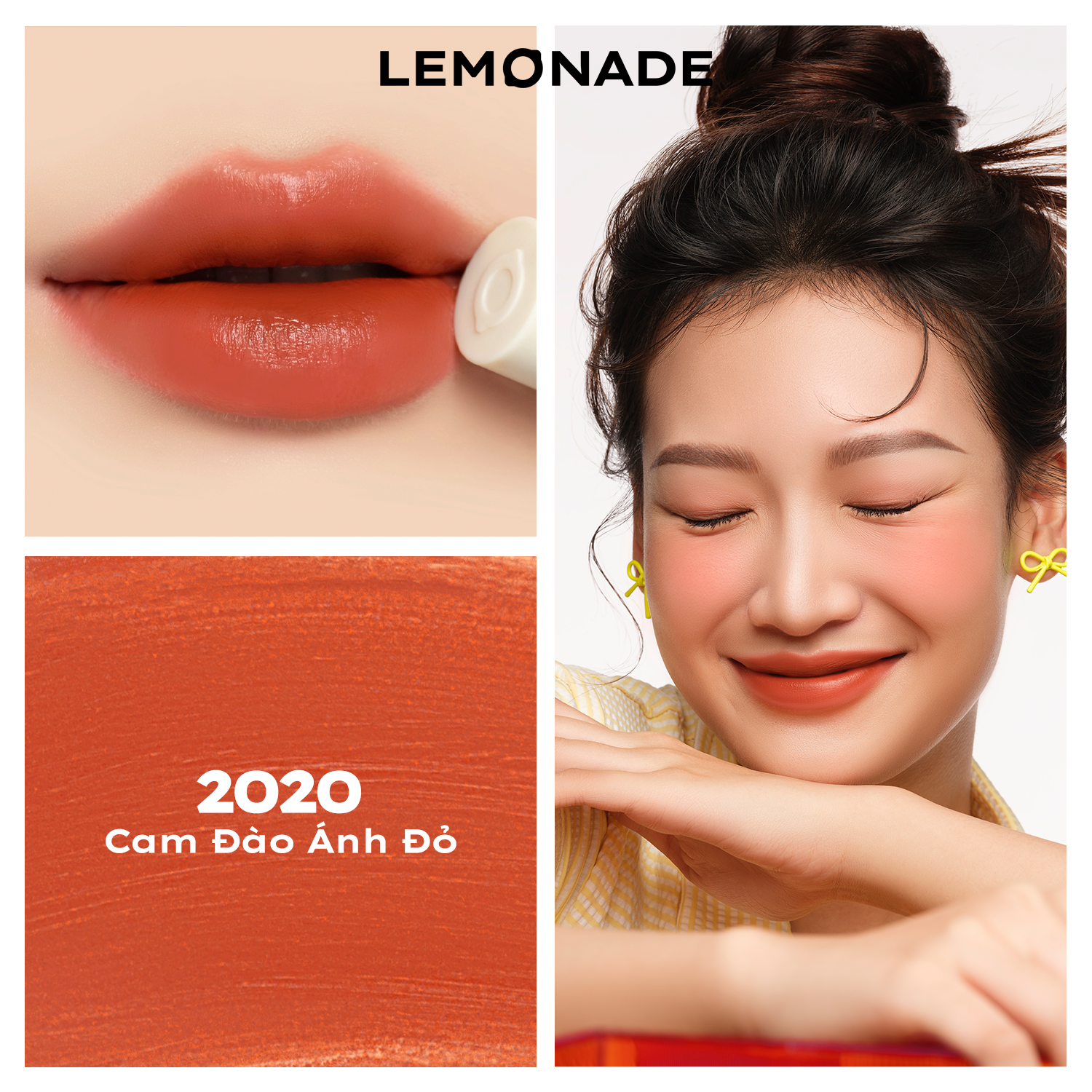 Son kem mịn lì thuần chay Lemonade Perfect Couple 5 Years 3.5g