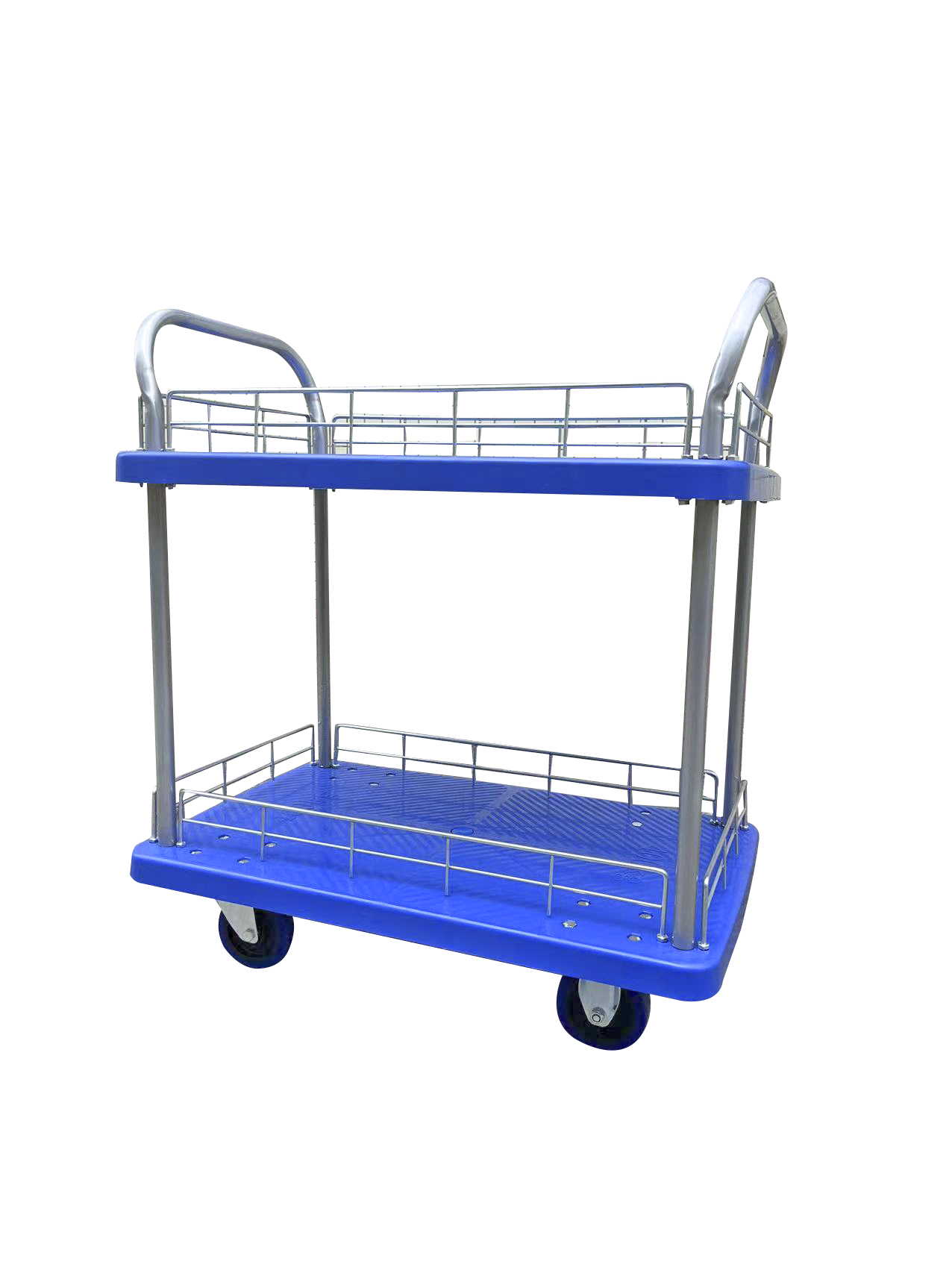 Xe đẩy hàng 2 tầng MINGWEI tải trọng 150kg