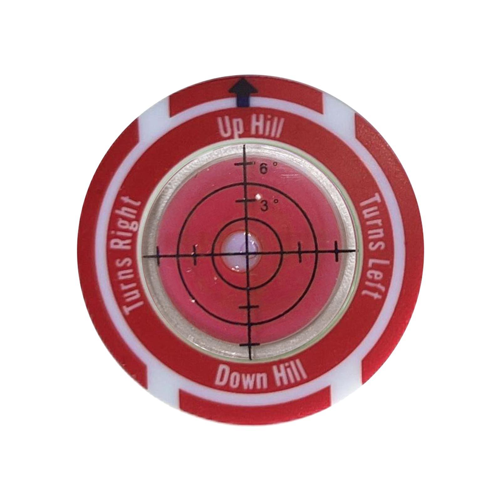 Golf Ball Marker Portable Hat Clip Outdoor Putting Aid Tool Golf Accessory