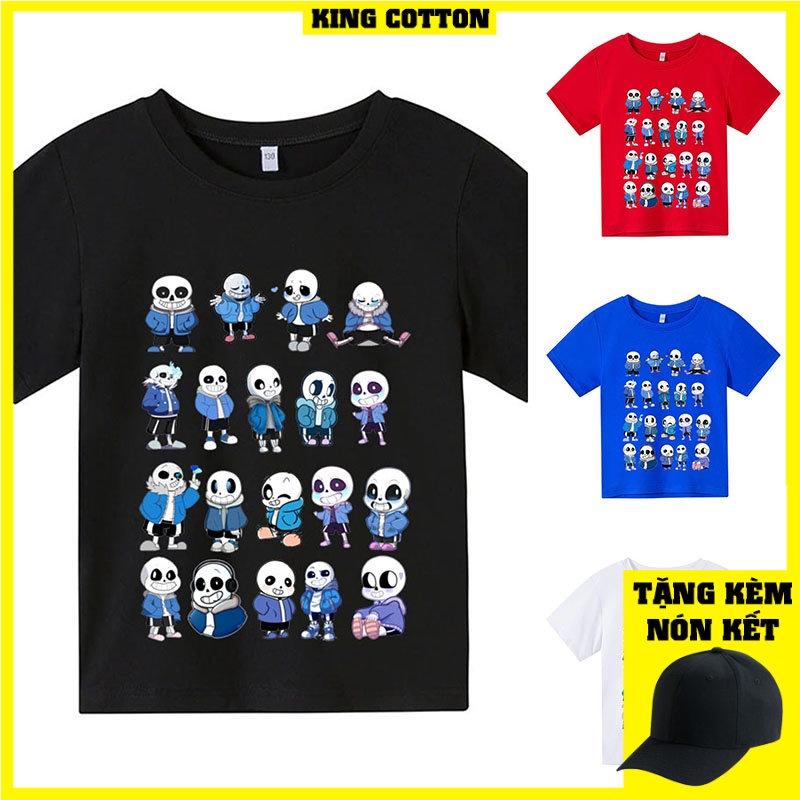 Áo thun trẻ em SAN CHIBI, 4 màu, có size người lớn, Anam Store