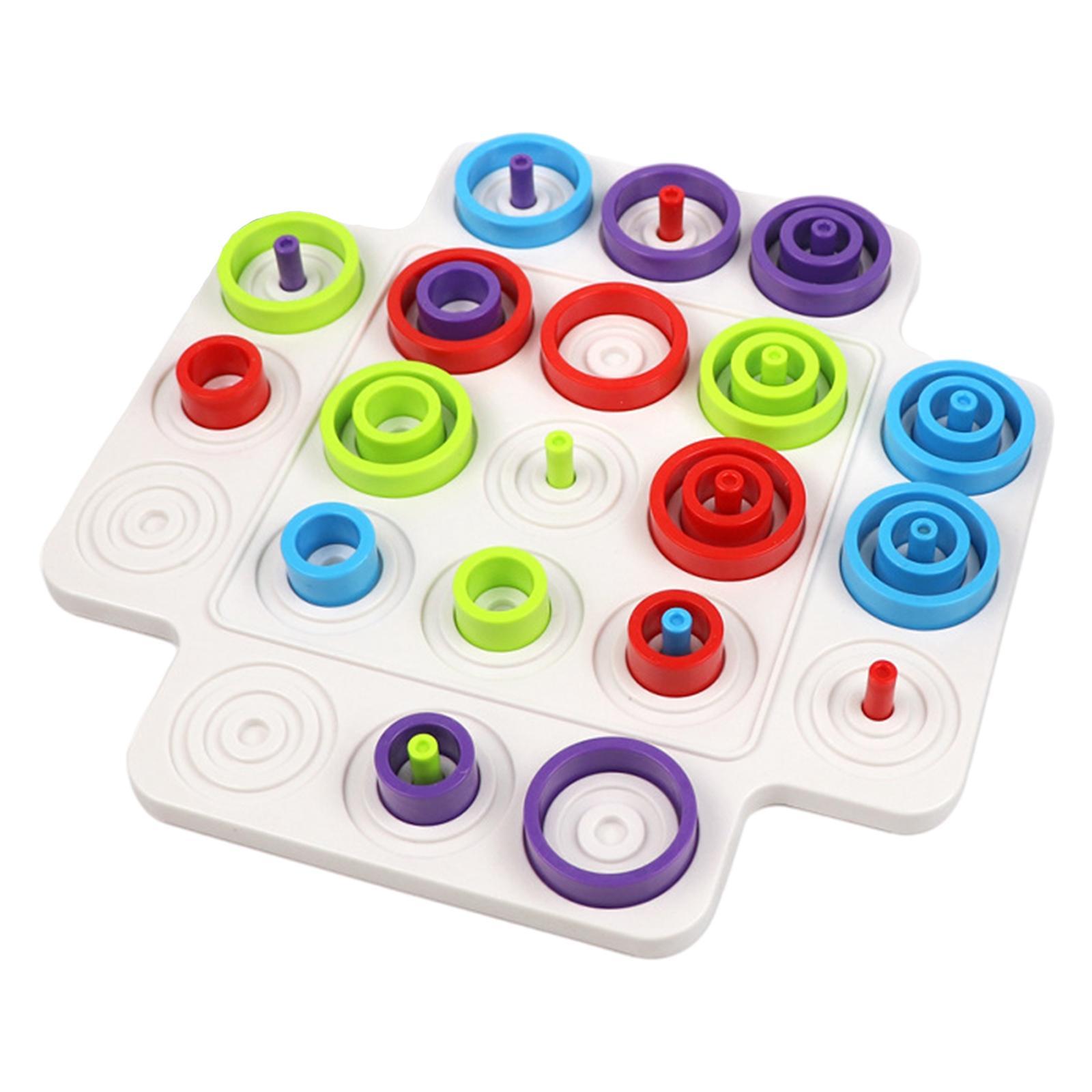 Multiplayer Rings Chess Puzzle Toys Hands Brain Training for Boys Girls