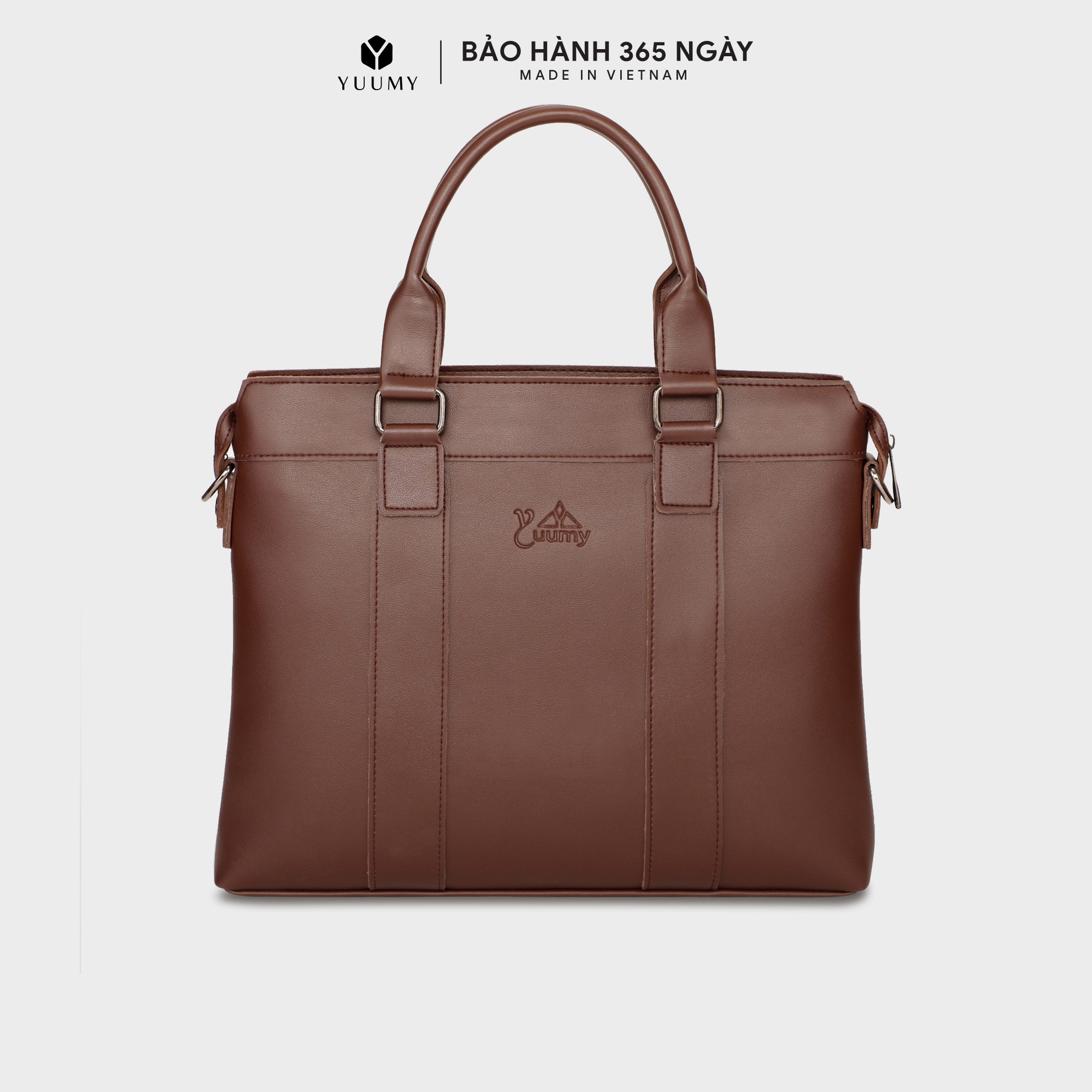 Cặp Công Sở Thời Trang Yuumy Cayuumy 11 - Nâu