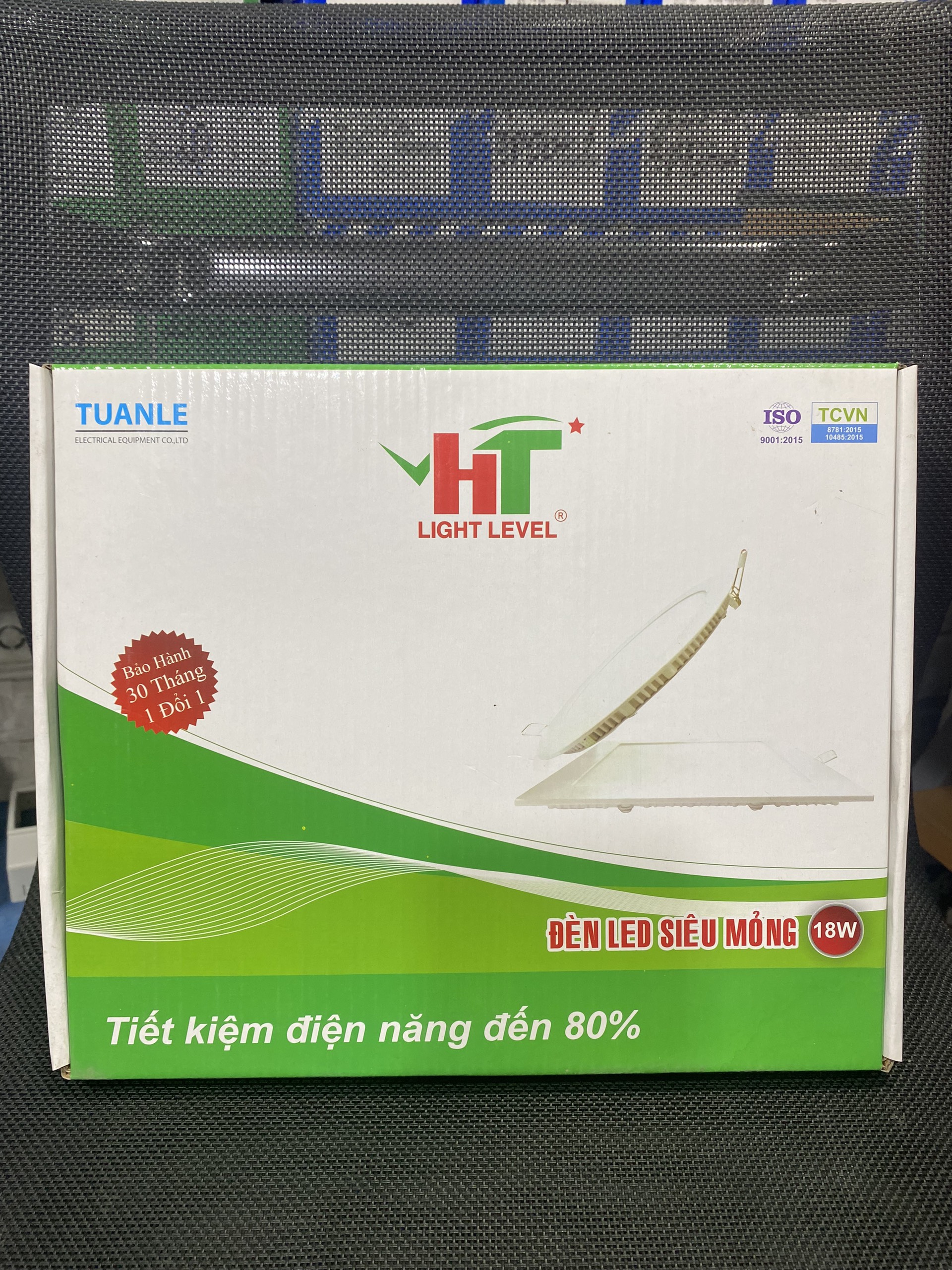Đèn LED Âm Trần Siêu Mỏng 18W HT