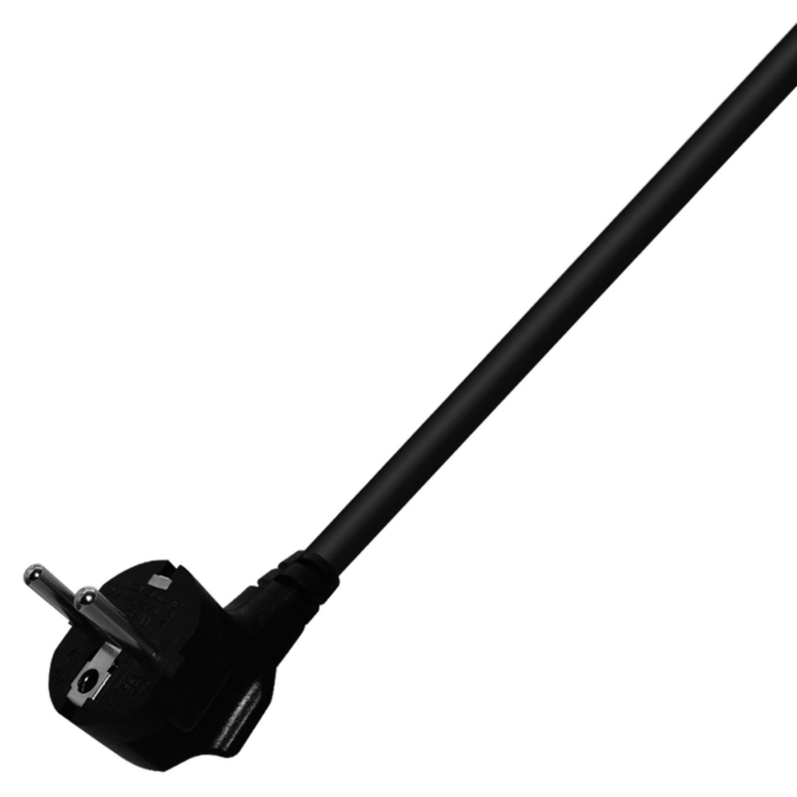 Down Angle 100cm Plug Angled C13 Computer Power Cable Replaces