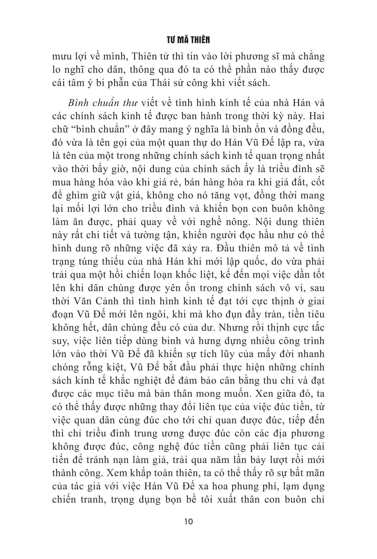 Sử Ký - Thư