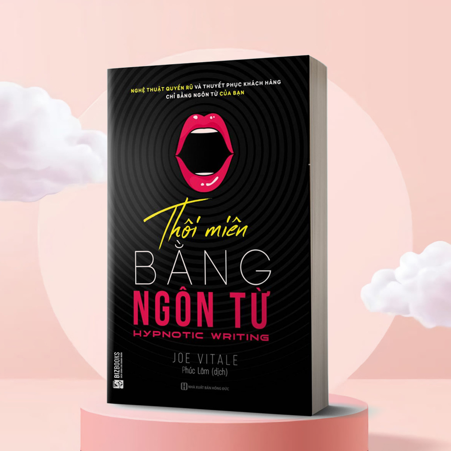 Sách Bizbooks - Thôi miên bằng ngôn từ Tặng SÁCH NÓI và BOOKMARK