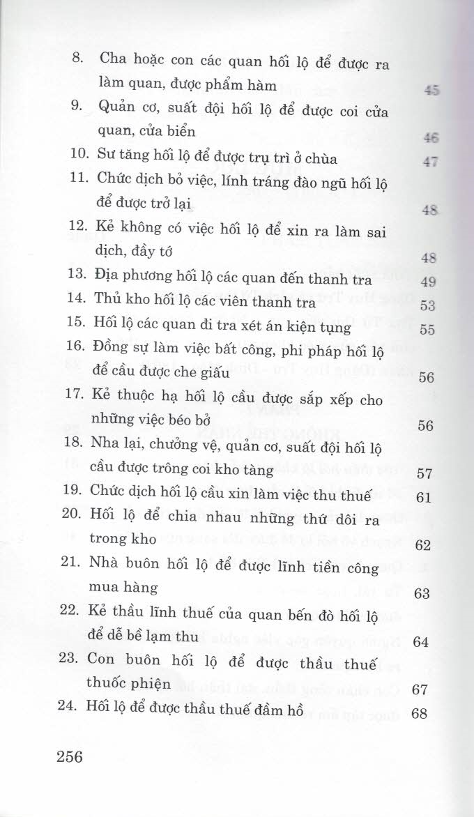 Từ Thụ Yếu Quy - Bàn Về Nạn Hối Lộ Và Đức Thanh Liêm Của Người Làm Quan