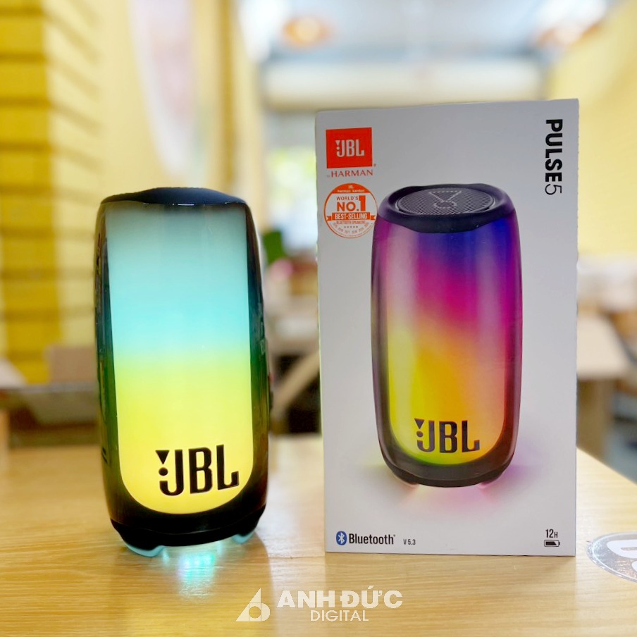 Loa Bluetooth JBL Pulse 5 - Thời Lượng Pin 12 Giờ - Hàng Chính Hãng PGI (Mẫu Mới 2002)