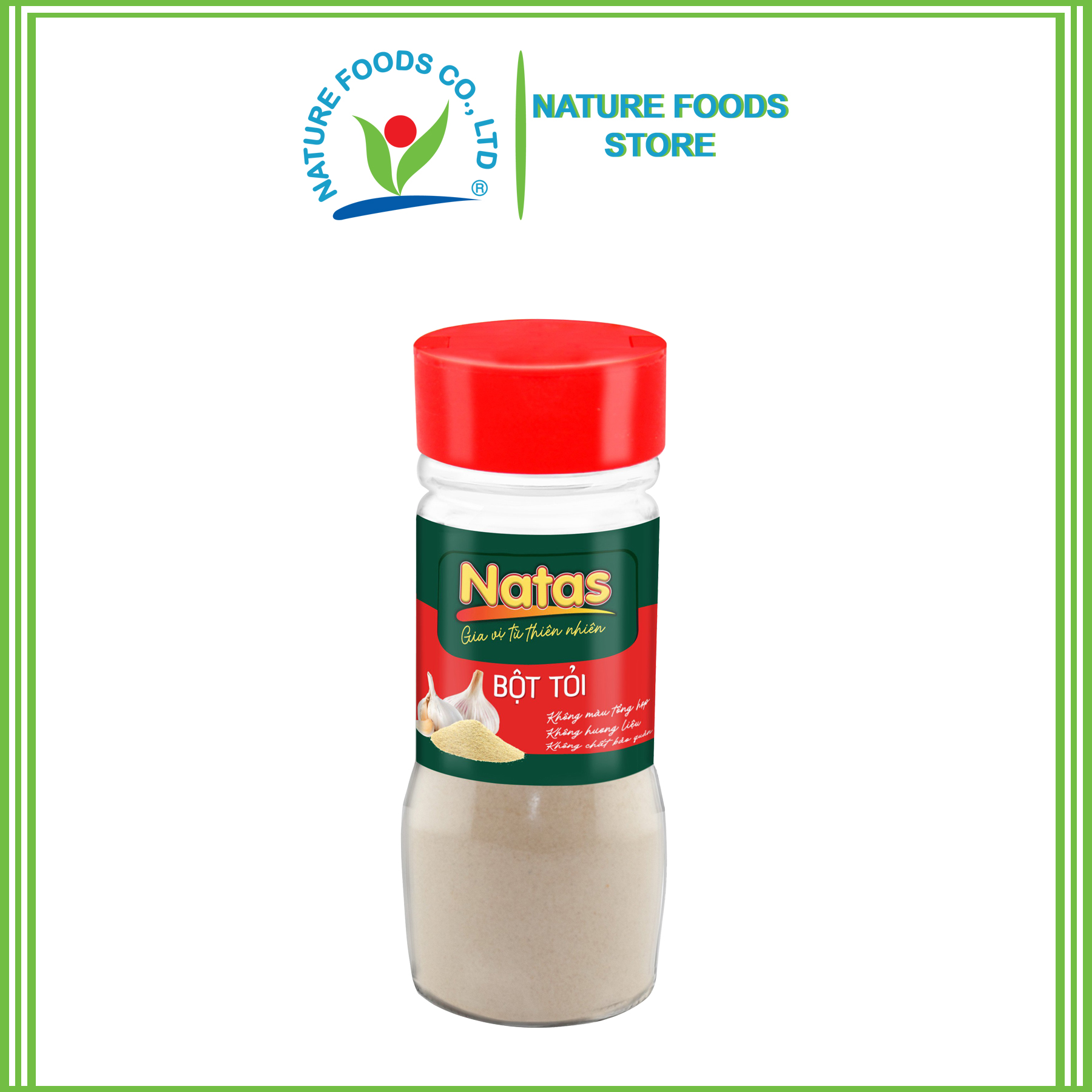 Bột Ớt Natas Hũ 45g-Bột Gia Vị Tiện Lợi