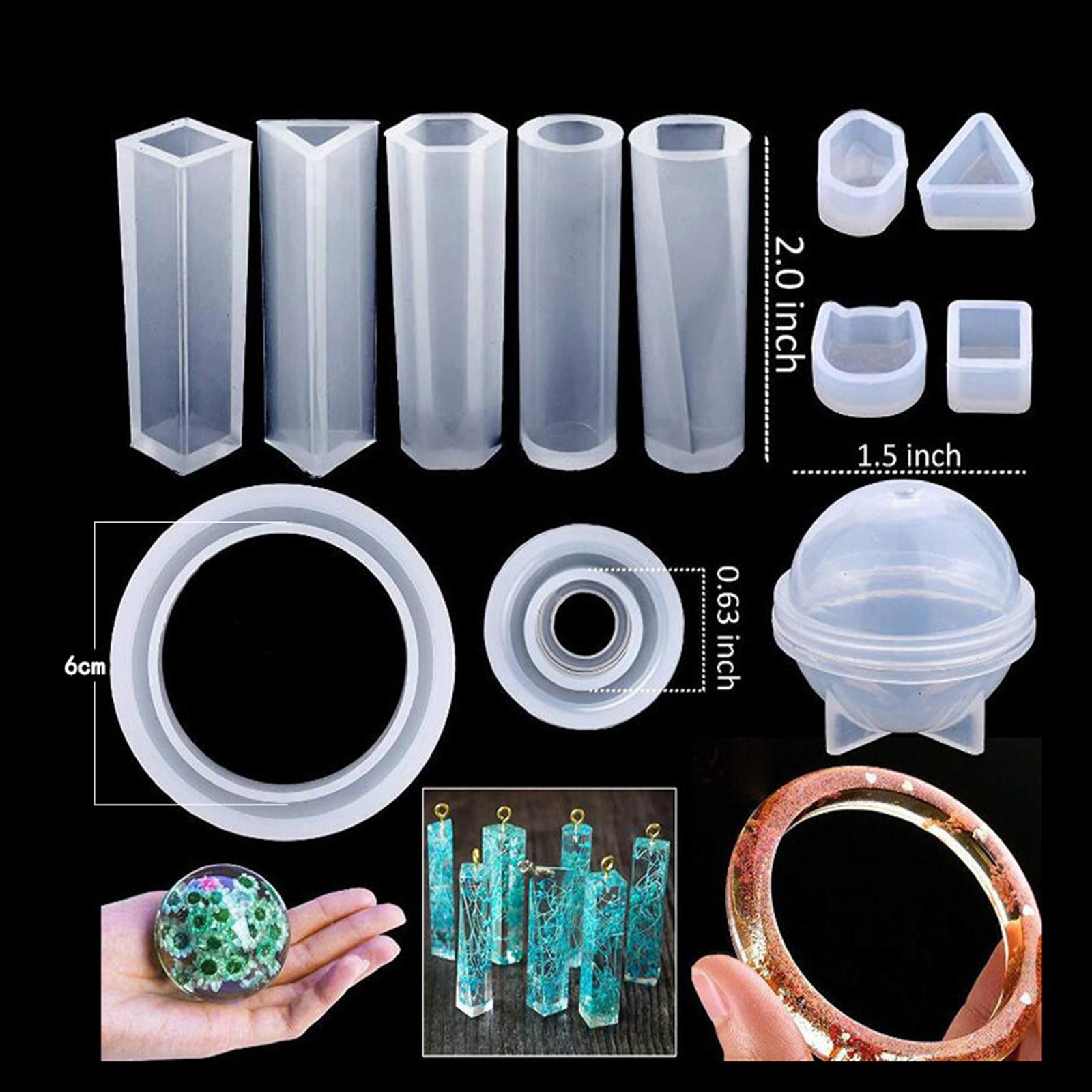 Khuôn đúc silicone cho đồ trang sức DIY làm phụ kiện, mặt dây chuyền, trang trí