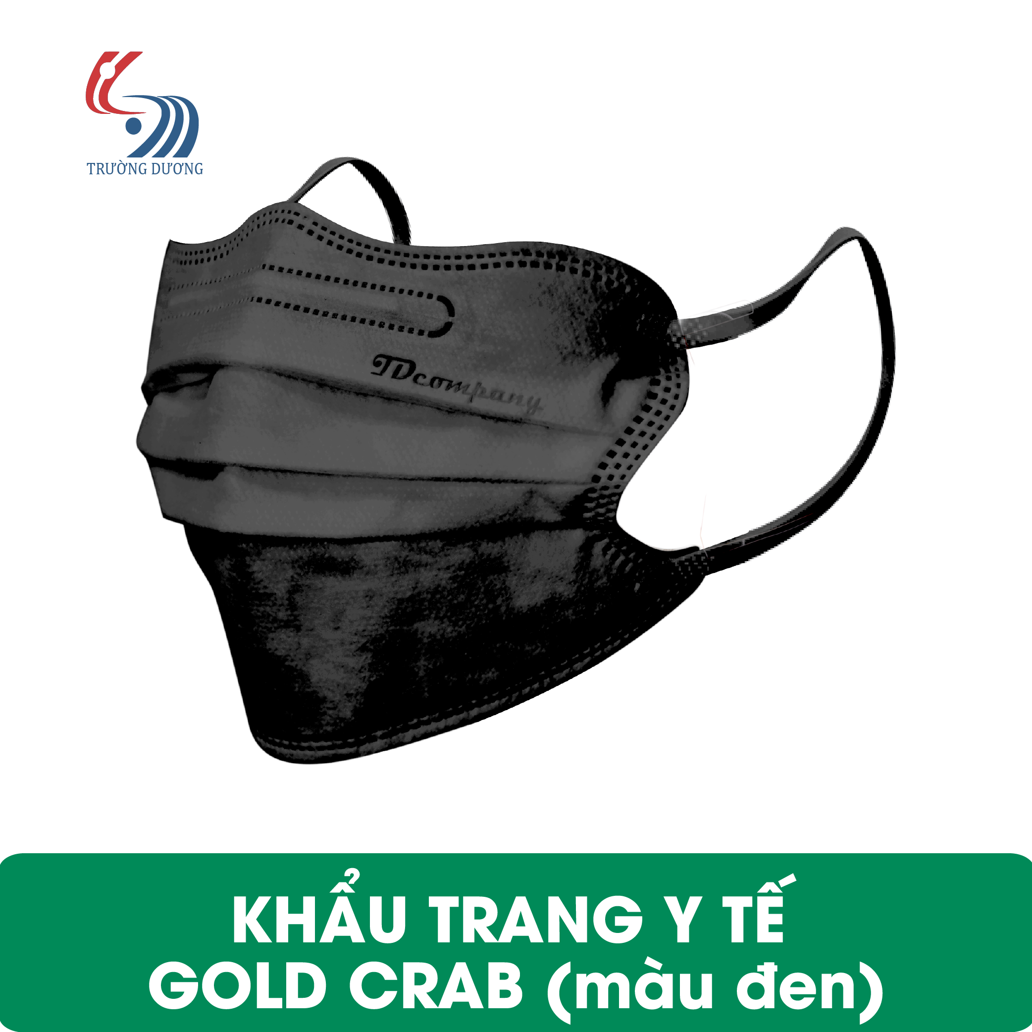 Khẩu trang y tế Gold Crab -  Hộp 30 cái