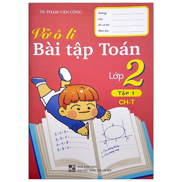 Vở Ô Li Bài Tập Toán Lớp 2 - Tập 1