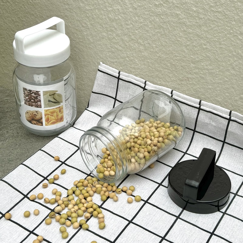 Hũ thủy tinh có quai xách Echo Glass Bottle 200ml