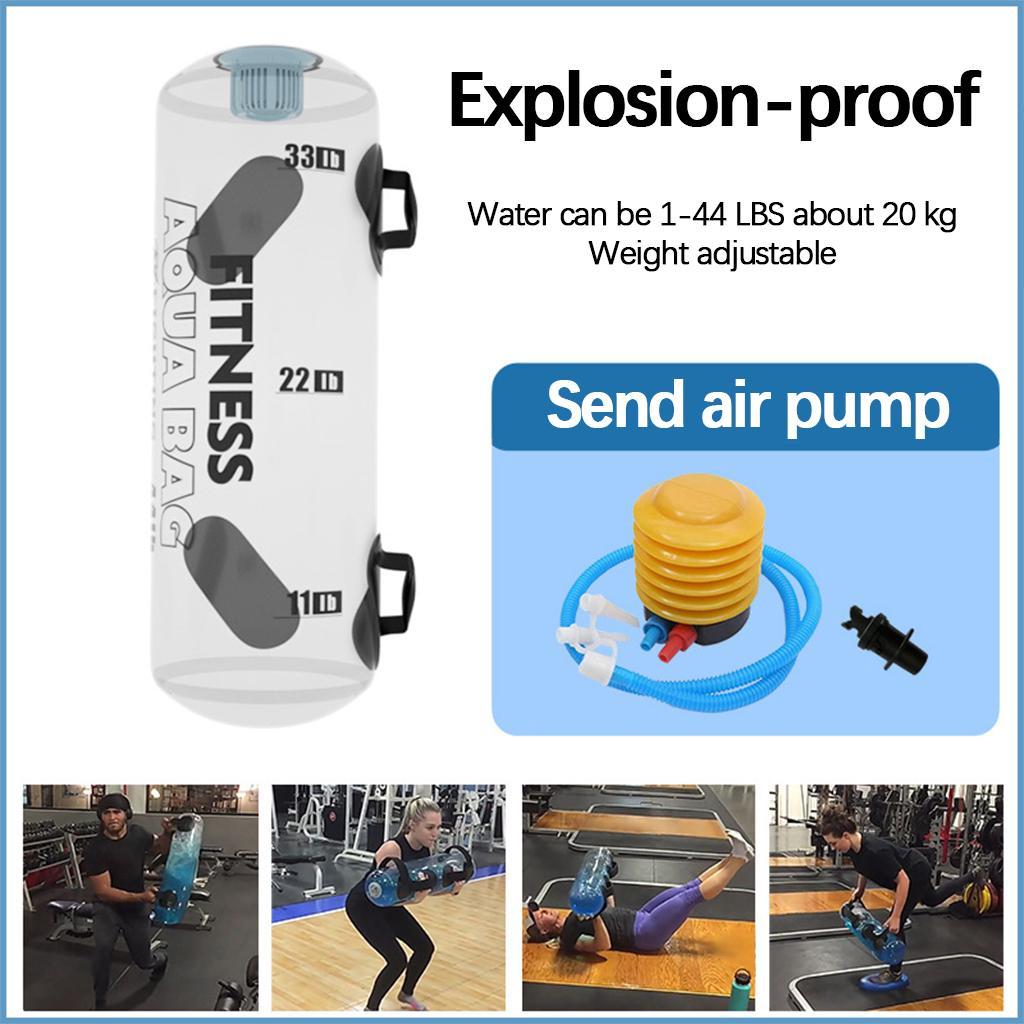 Unisex Weight Training Water Bag Muscle Training Bag  20kg