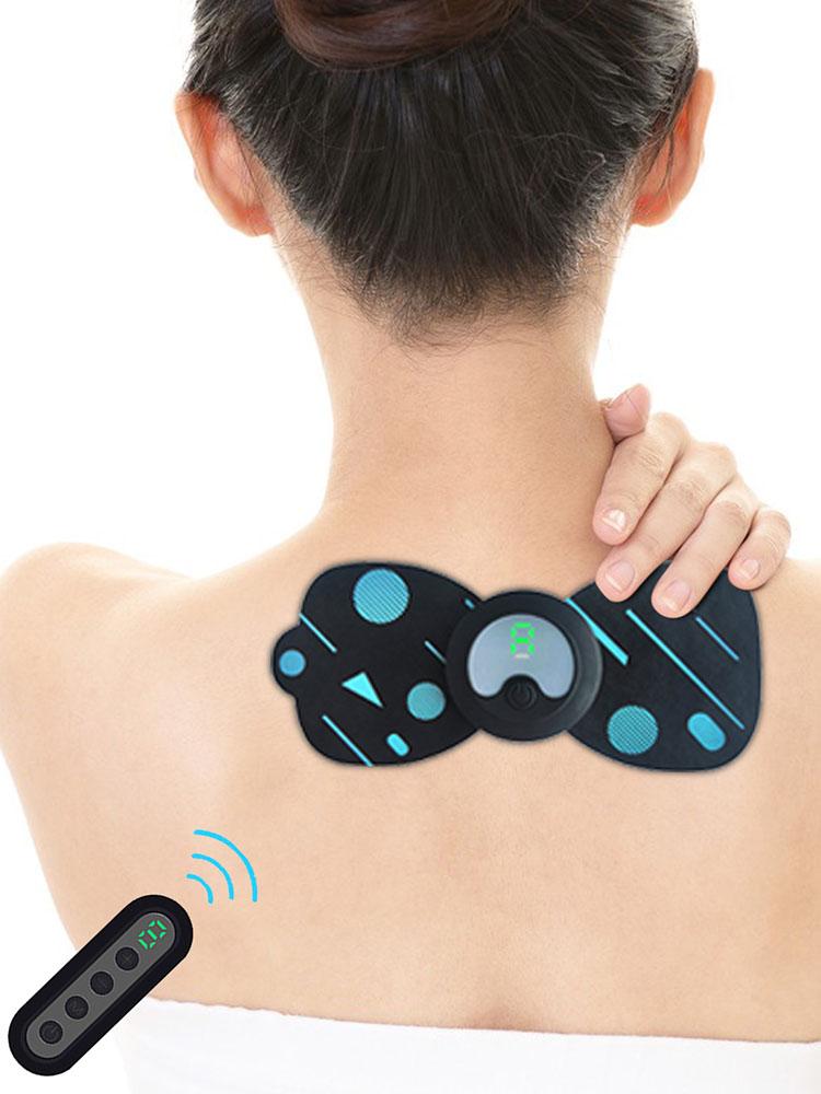 Máy massage tần số công nghệ EMS/TENS Portable Mini Cervical Massager Pads Relieve Pressure