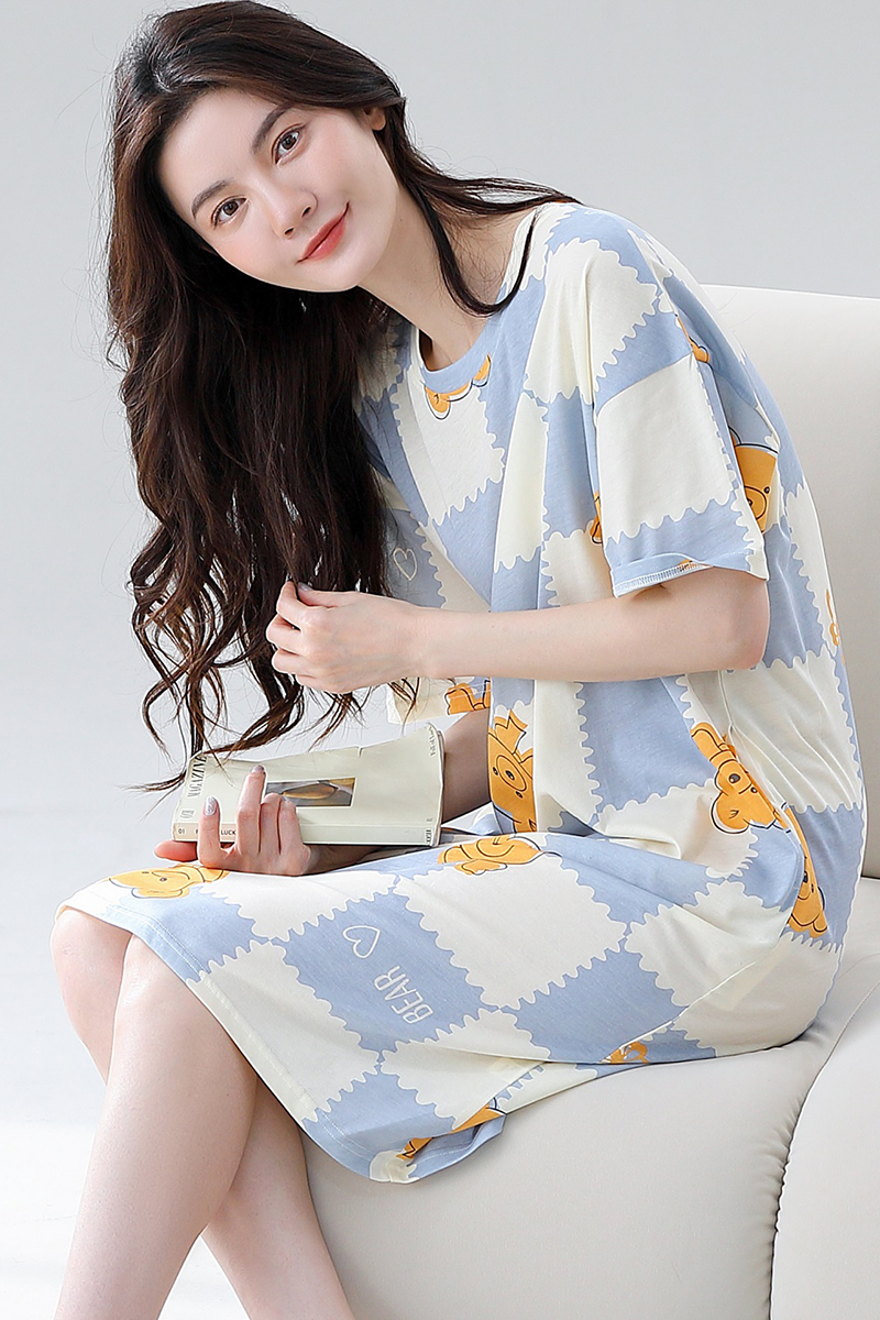 Váy mặc nhà cotton 8830