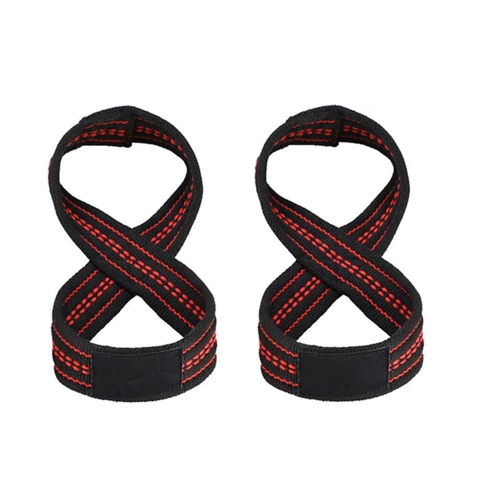 Dây đai quấn cổ tay hỗ trợ nâng tạ tập gym hình số 8