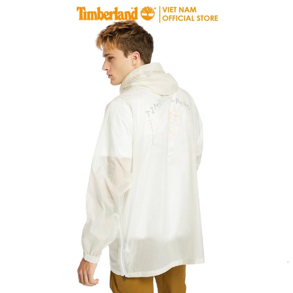 Áo Khoác Đi Mưa Nam Field Trip Lightweight Waterproof Poncho Màu Trắng Timberland TB0A2CZ514