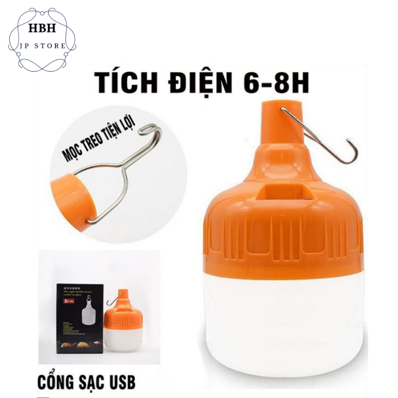 Bóng đèn led sạc tích điện thông minh không cần dây