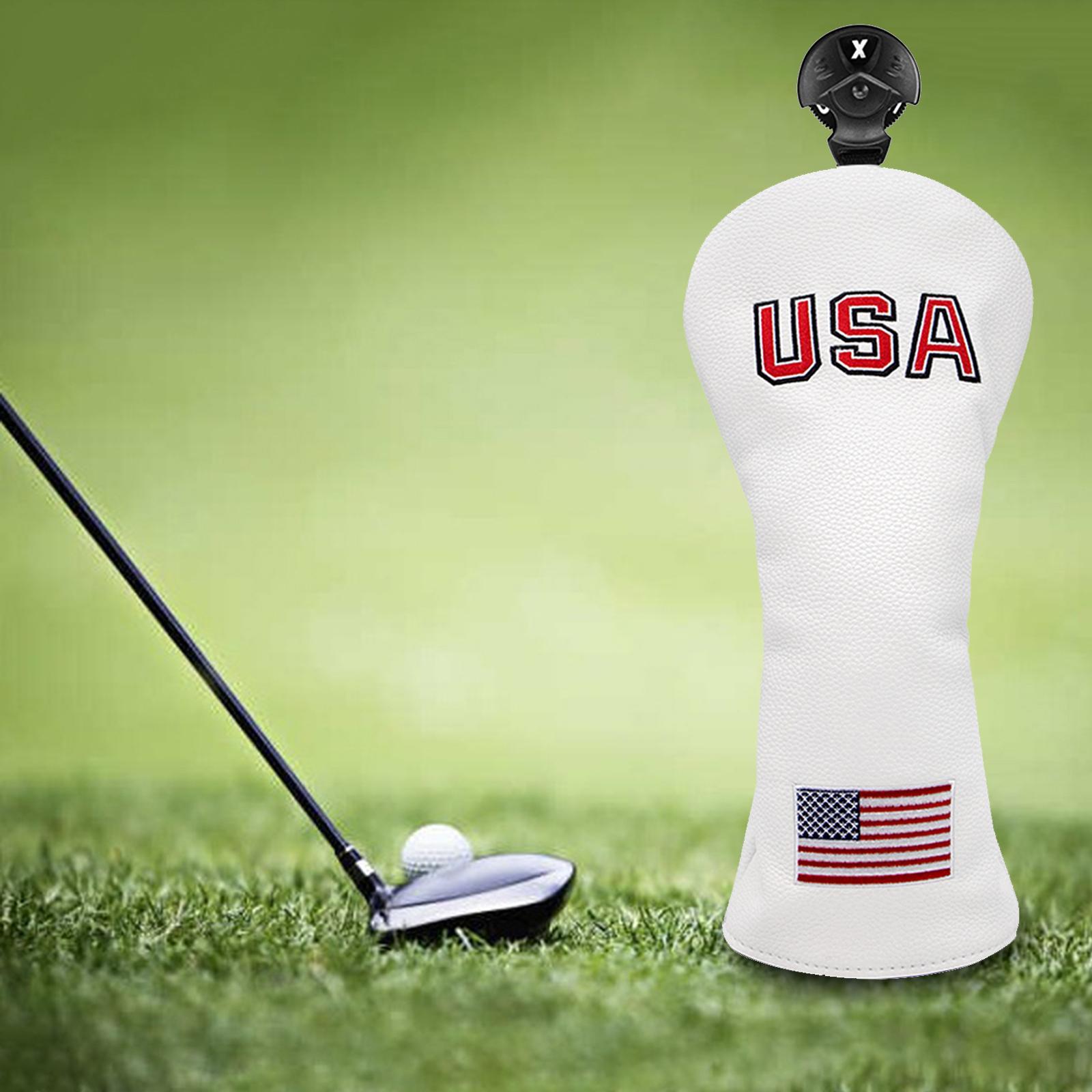 Golf Covers Head Covers Driver Fairway Woods Headcovers for Golf Club Fits All Fairway and Driver Clubs