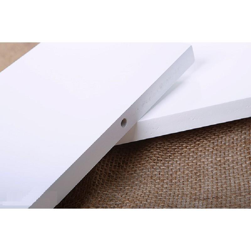 Kệ treo tường Tivi 1 thanh ngang loại Gỗ xanh chống ẩm