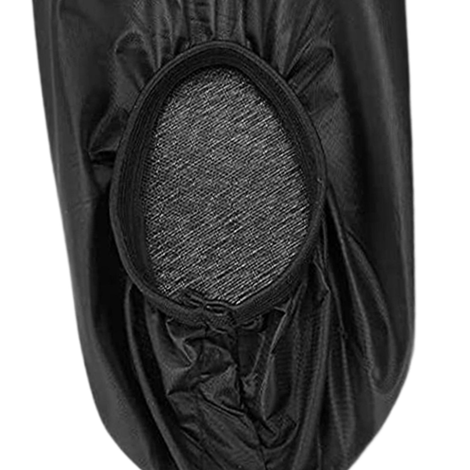 Bowling Shoe Cover 2Pcs Adjustable Portable Overshoes Universal Shoe Protector Durable Thick for Indoor Sports Travel Children Women and Men