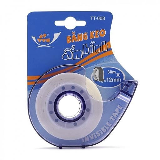 Băng Keo Dán Tiền TT-008 1.2cmx30m - Băng keo ẩn hình TT-008 loại 1F2