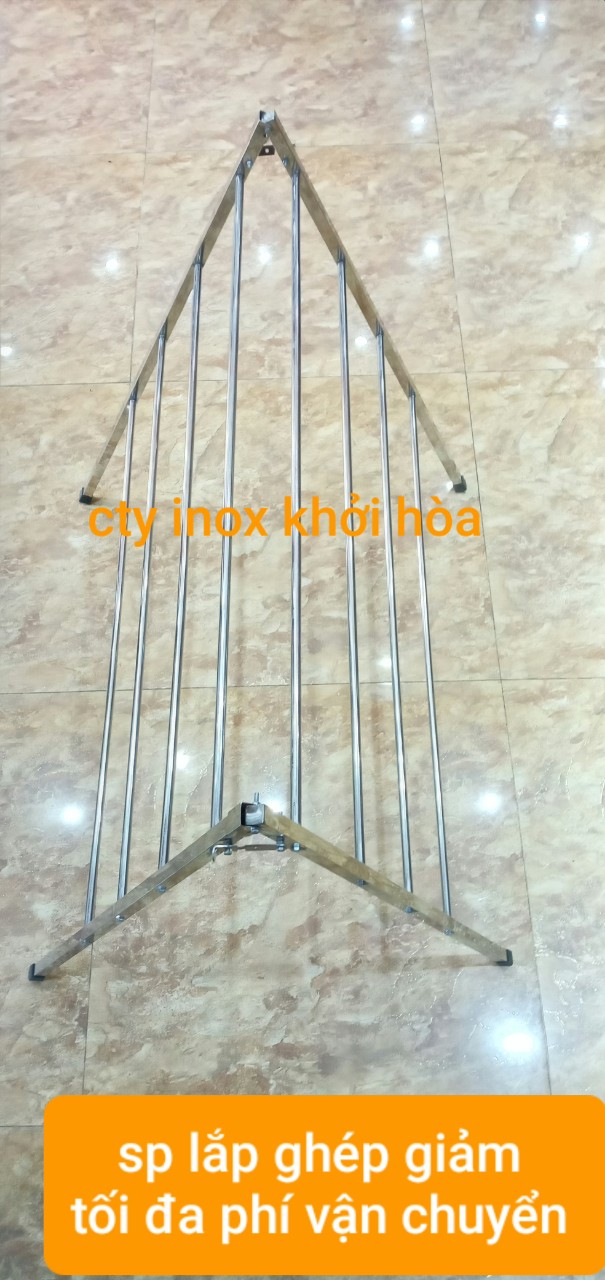 giàn vắt khăn thông minh lắp ghép inox