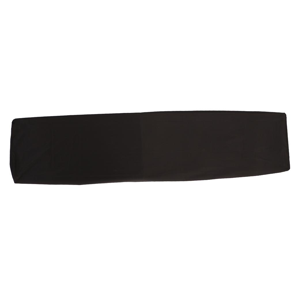 Sunnimix Đen 88 Phím Đàn Piano Điện Tử Bàn Phím Chống Bụi 134X29X12 Cm