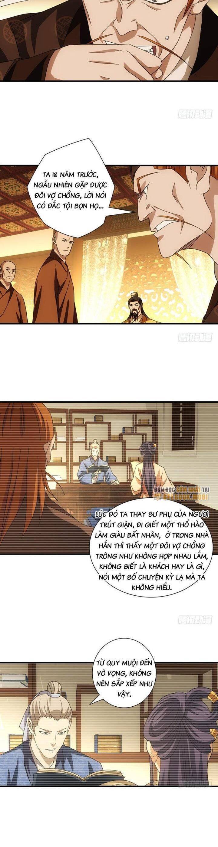 thiên long bát bộ webtoon chapter 42 12