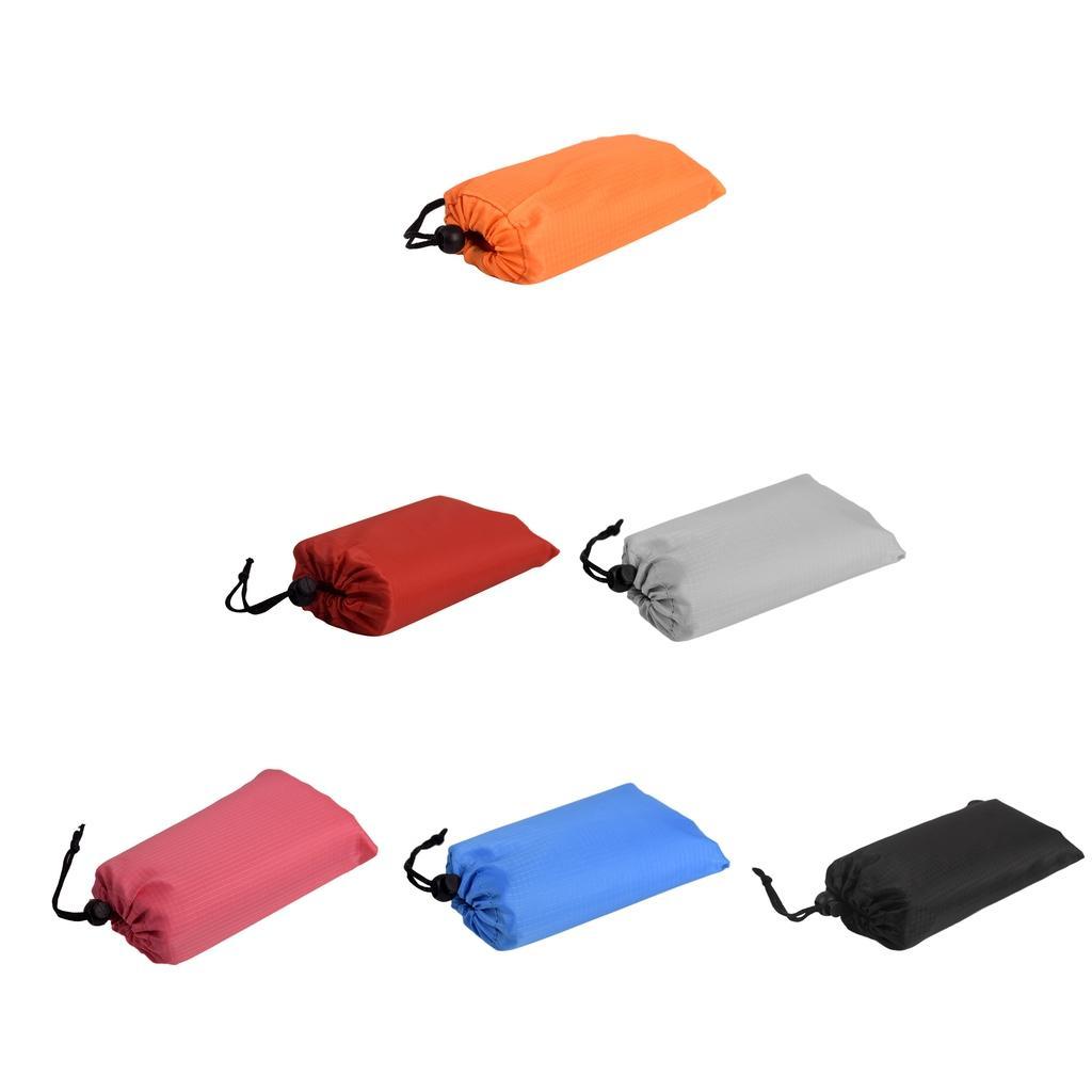 Outdoor Picnic Beach Blanket Waterproof Camping Pocket Blanket Packable Folding Mat with Corner Rope Loop
