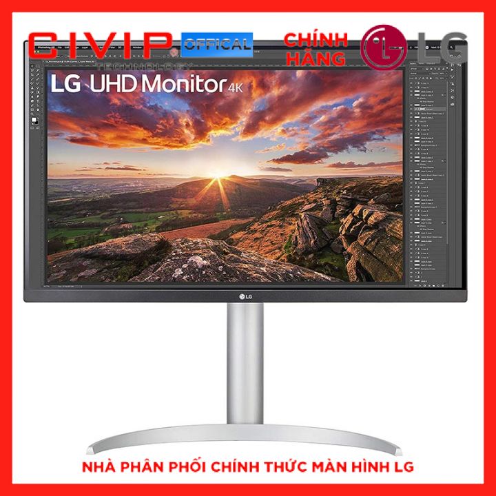 Màn hình LCD LG 27UP850N-W.ATV (3840 x 2160/IPS/60Hz/5 ms/FreeSync) - Hàng Chính Hãng