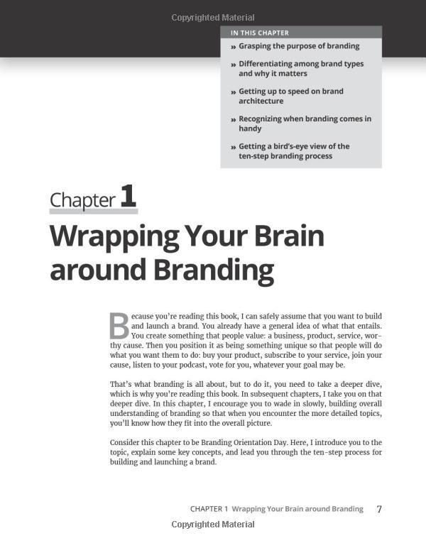 Sách ngoại văn: Launching &amp; Building A Brand For Dummies