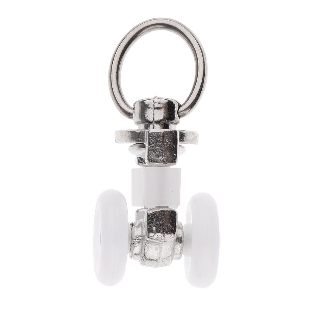 10 Mảnh Hợp Kim Rèm Theo Dõi Tàu Lượn đường Sắt Trượt Bánh Xe Con Lăn