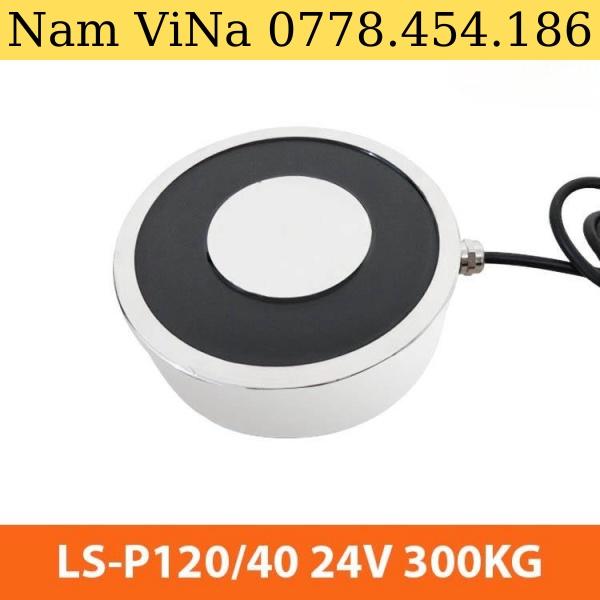 Nam châm điện LS-P120/40 24V 300KG