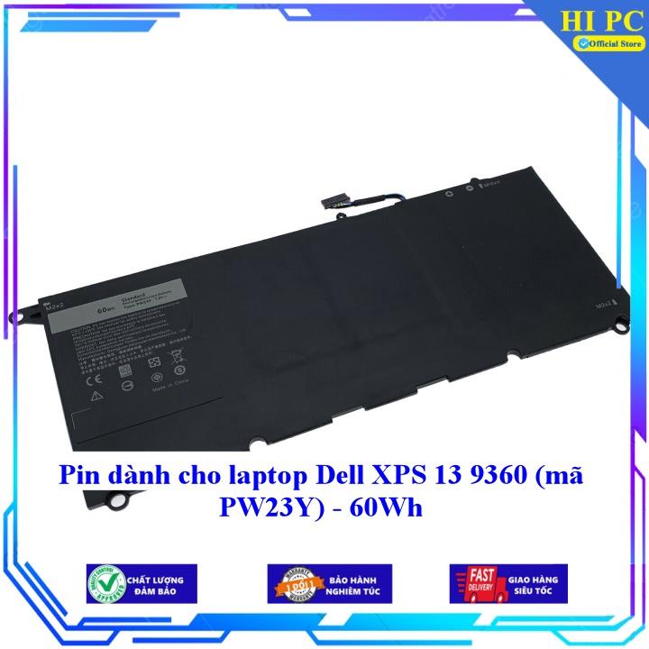 Pin dành cho laptop Dell XPS 13 9360 60Wh PW23Y - Hàng Nhập Khẩu