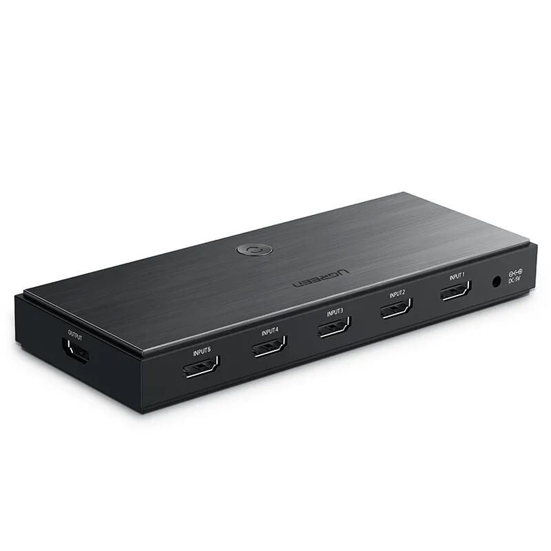 Bộ gộp HDMI 2.0 5 vào 1 ra Hỗ Trợ 3D 4K60Hz HDR Ugreen 50710CM189 Hàng chính hãng