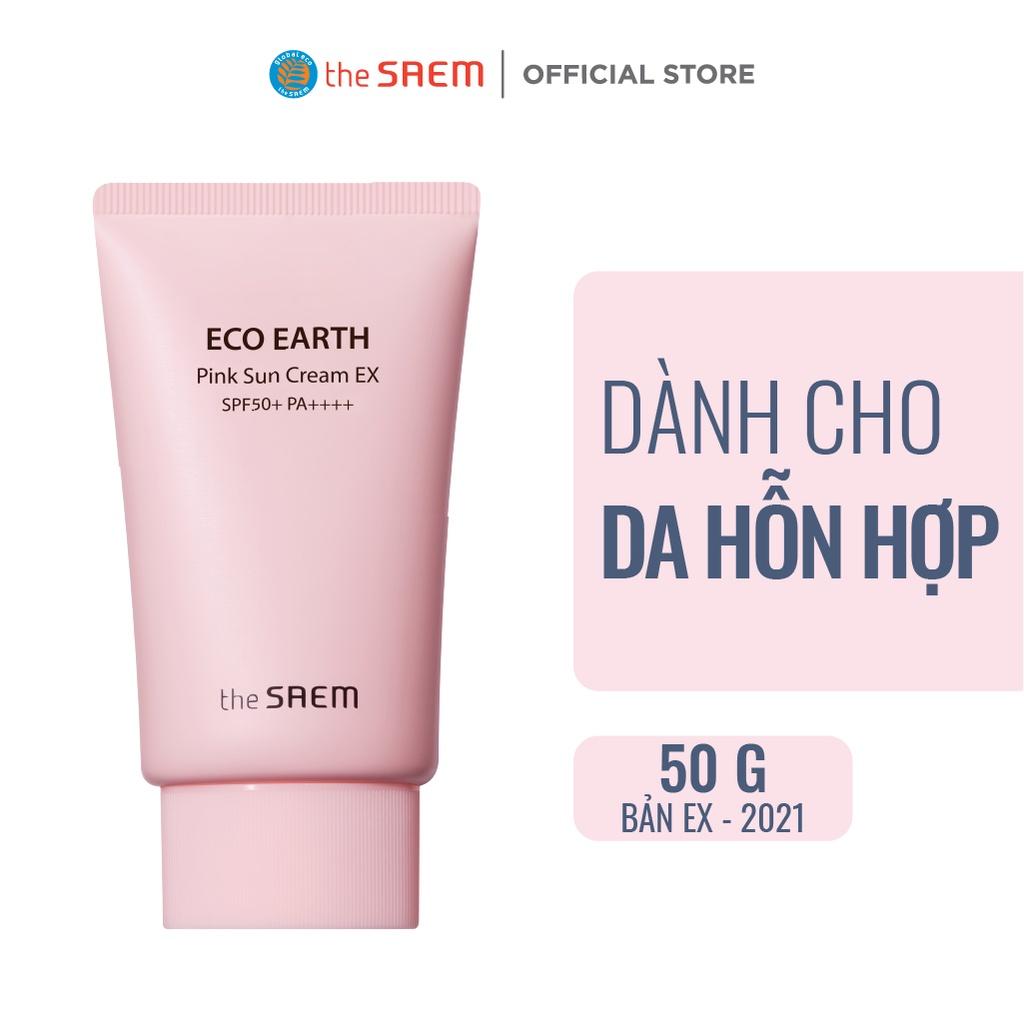 Kem Chống Nắng Ngăn Ngừa Tia UVA và UVB The Saem Eco Earth Sun Cream 50g