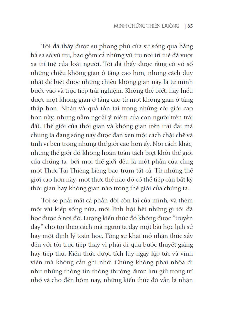 Minh Chứng Thiên Đường