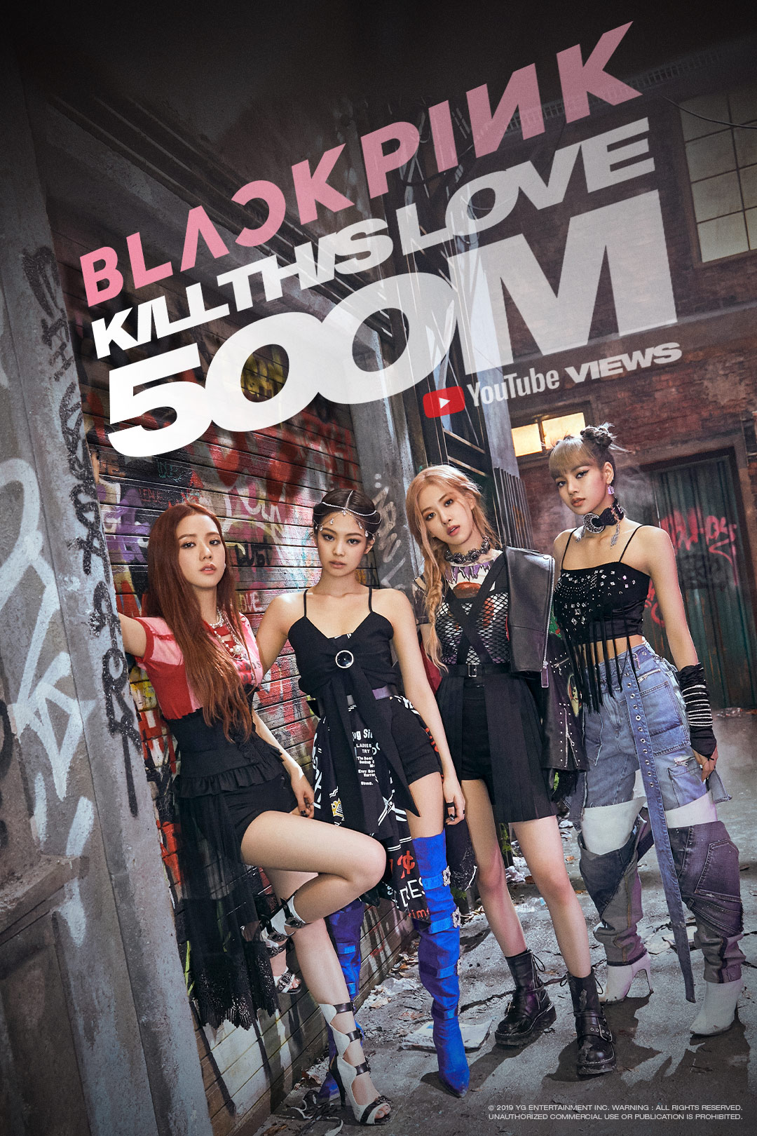 Tranh Poster BLACKPINK A4 combo 5 tấm khác nhau