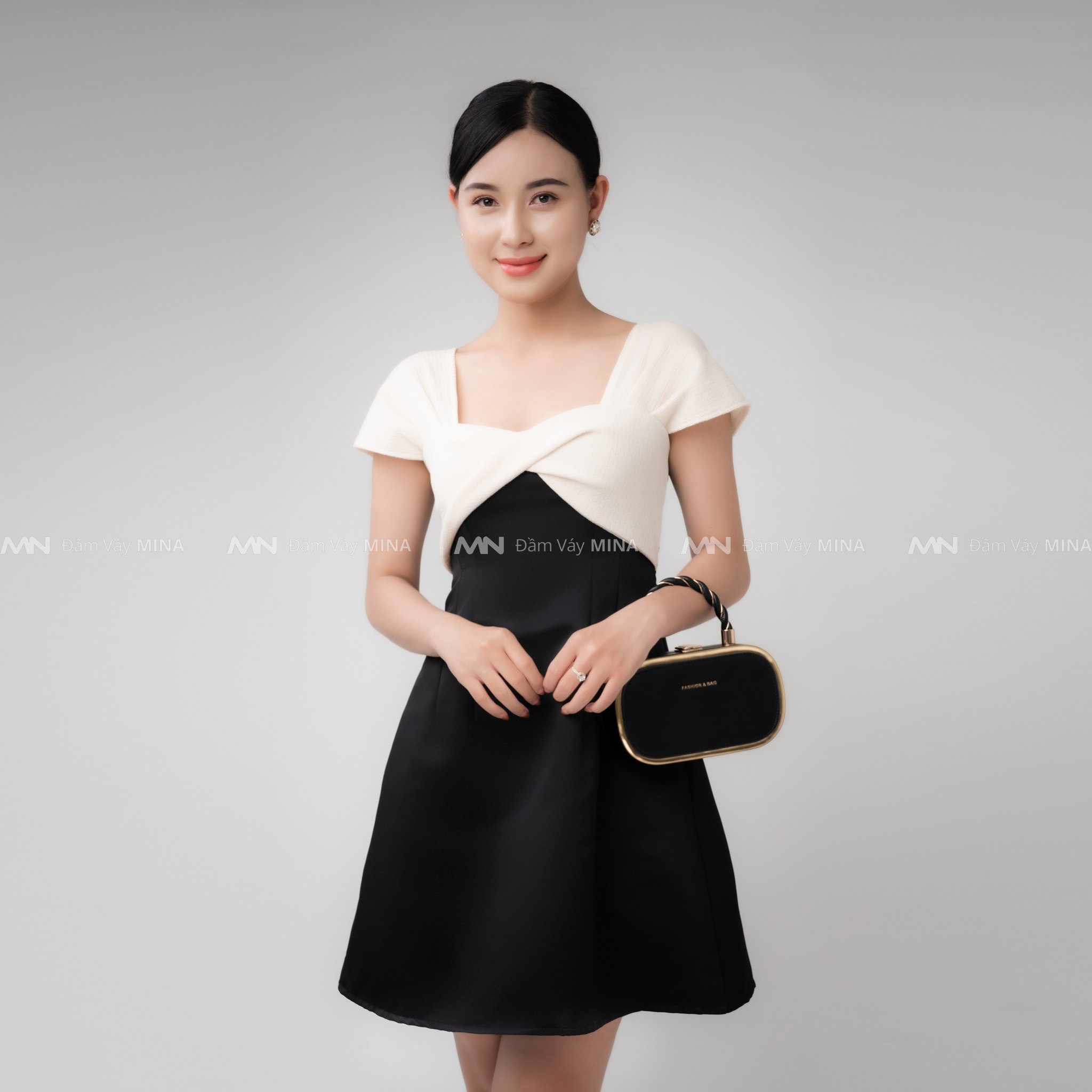 Đầm dự tiệc MINA dáng xòe sang trọng - MN187