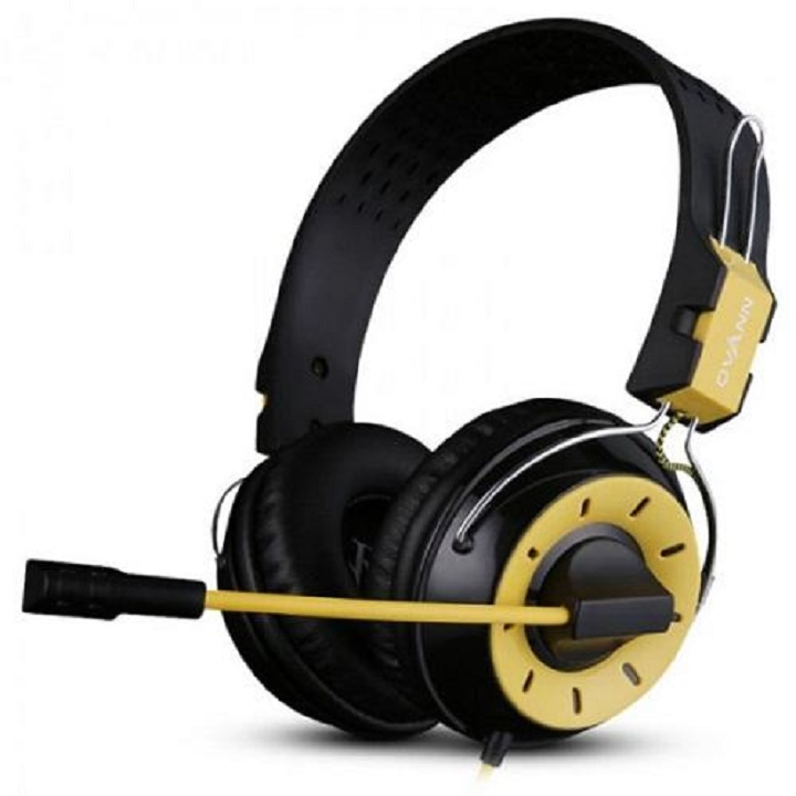 Headphone Ovann X10 Vàng Đen - Hàng Nhập Khẩu