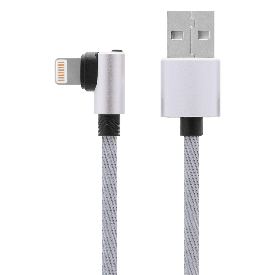 Dây Cáp Sạc Lightning Cho iPhone iBesky 1.2m (LS17) (Bạc) - Hàng Nhập Khẩu