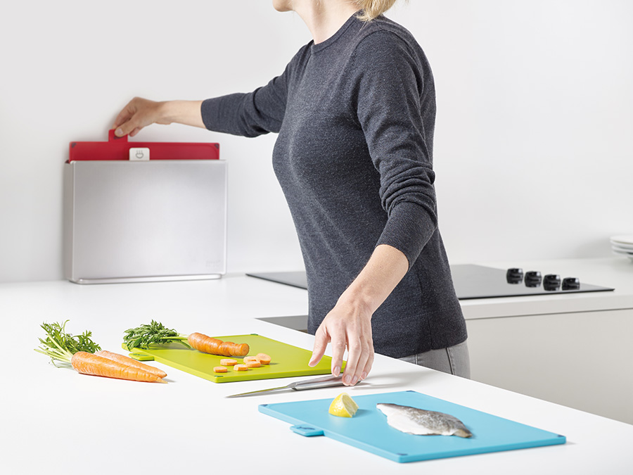 Bộ Thớt Lớn 4 Cái Joseph Joseph 601343 - Index Chopping Board Large
