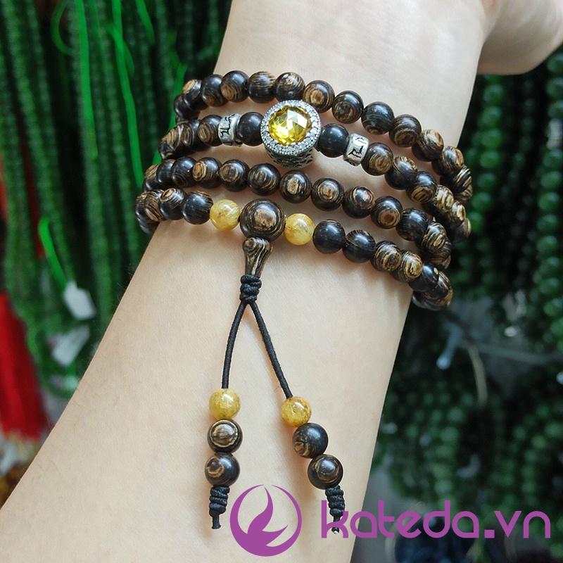 Bộ 2 charm chặn bạc S925 6li mix vong